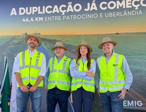 EPR Triângulo faz solenidade do início das obras de duplicação de 46,4 km na BR-365; Deputada Greyce Elias faz parte dos avanços e articula duplicação total do trecho